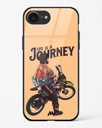 Life is a Journey Glass Case Phone Cover (Apple)