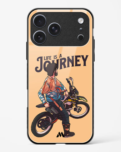 Life is a Journey Glass Case Phone Cover (Apple)