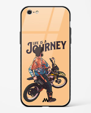 Life is a Journey Glass Case Phone Cover (Apple)