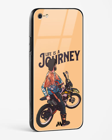 Life is a Journey Glass Case Phone Cover (Apple)