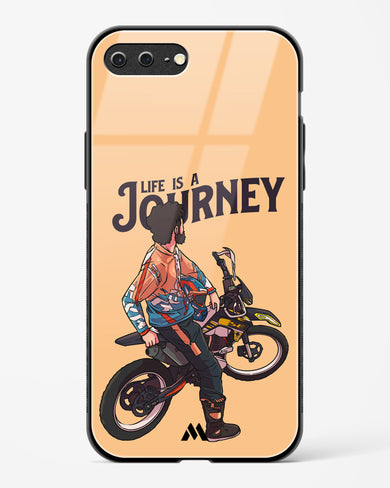 Life is a Journey Glass Case Phone Cover (Apple)