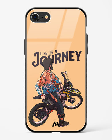 Life is a Journey Glass Case Phone Cover (Apple)