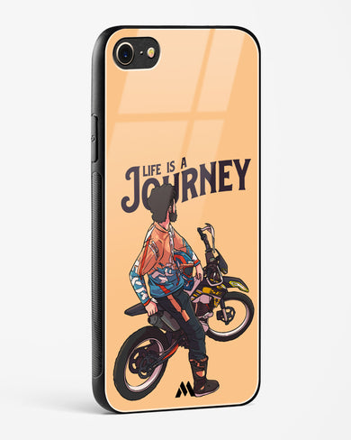 Life is a Journey Glass Case Phone Cover (Apple)