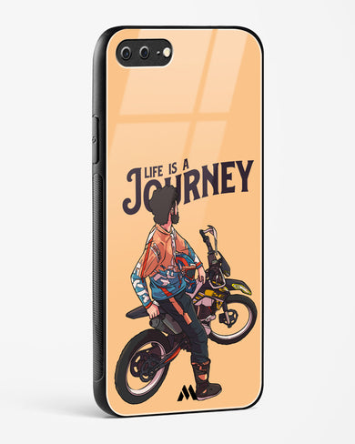 Life is a Journey Glass Case Phone Cover (Apple)