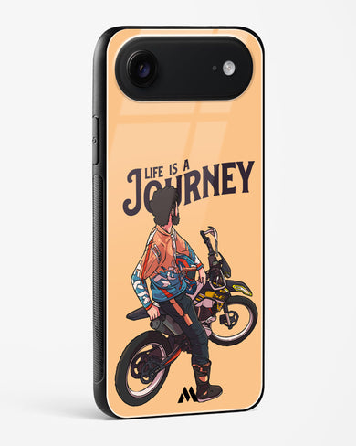 Life is a Journey Glass Case Phone Cover (Apple)