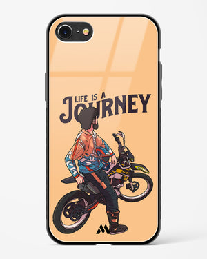 Life is a Journey Glass Case Phone Cover (Apple)