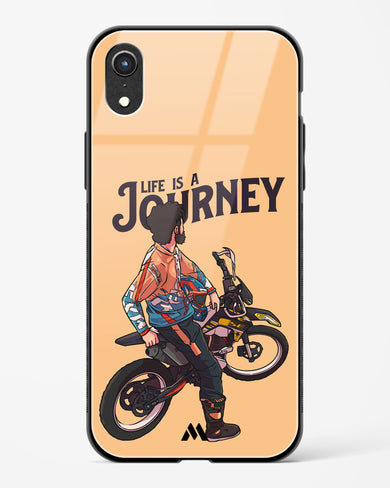 Life is a Journey Glass Case Phone Cover (Apple)