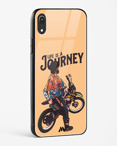 Life is a Journey Glass Case Phone Cover (Apple)