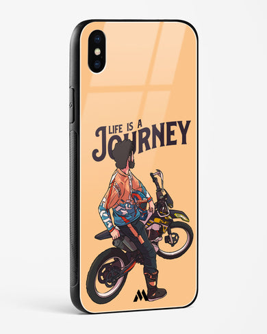 Life is a Journey Glass Case Phone Cover (Apple)