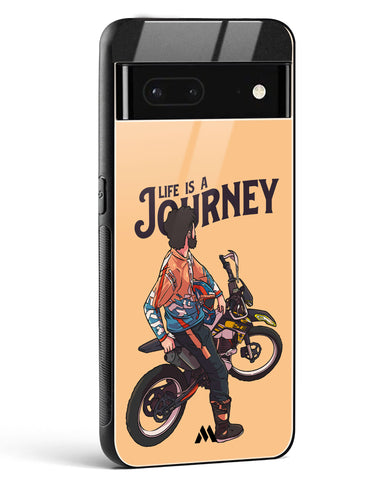 Life is a Journey Glass Case Phone Cover (Google)