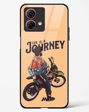 Life is a Journey Glass Case Phone Cover (Motorola)