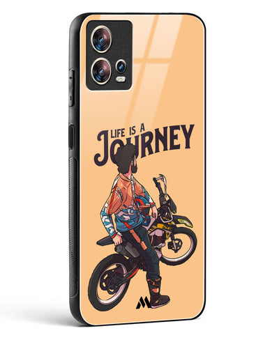 Life is a Journey Glass Case Phone Cover (Motorola)