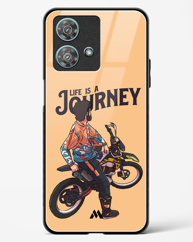 Life is a Journey Glass Case Phone Cover (Motorola)