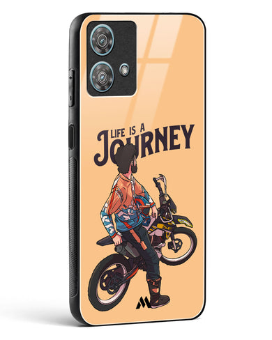 Life is a Journey Glass Case Phone Cover (Motorola)