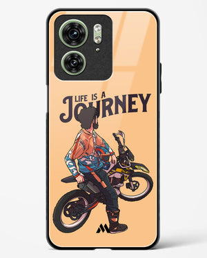 Life is a Journey Glass Case Phone Cover (Motorola)