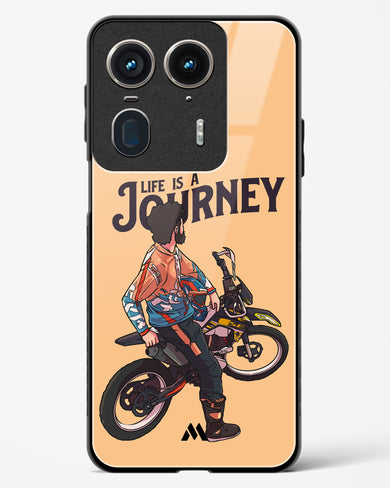 Life is a Journey Glass Case Phone Cover (Motorola)