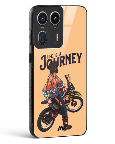 Life is a Journey Glass Case Phone Cover (Motorola)