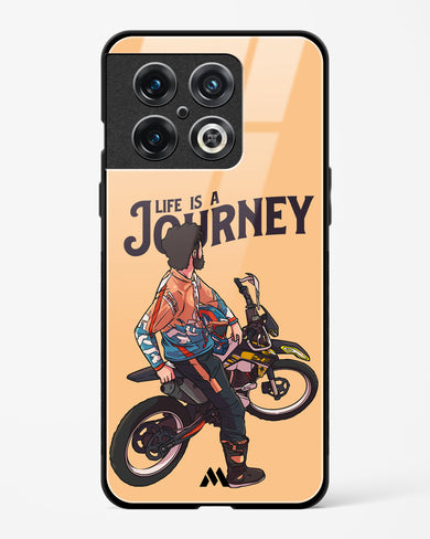 Life is a Journey Glass Case Phone Cover (OnePlus)