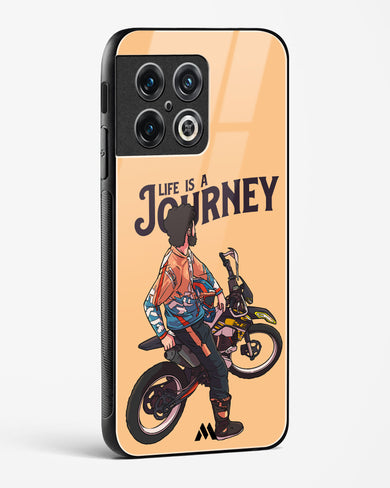 Life is a Journey Glass Case Phone Cover (OnePlus)