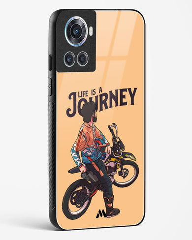 Life is a Journey Glass Case Phone Cover (OnePlus)