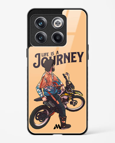 Life is a Journey Glass Case Phone Cover (OnePlus)