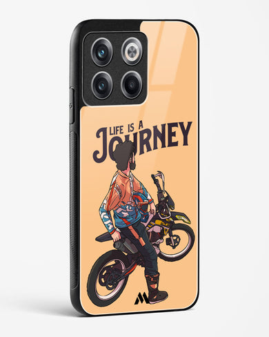 Life is a Journey Glass Case Phone Cover (OnePlus)