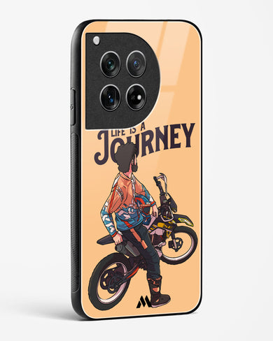 Life is a Journey Glass Case Phone Cover (OnePlus)