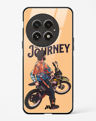 Life is a Journey Glass Case Phone Cover (OnePlus)