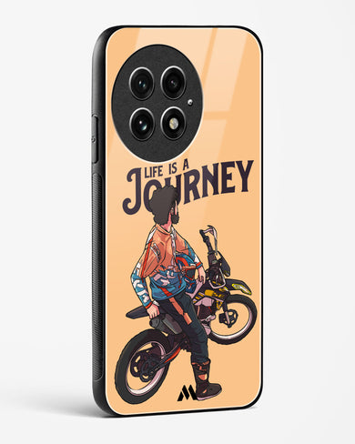 Life is a Journey Glass Case Phone Cover (OnePlus)