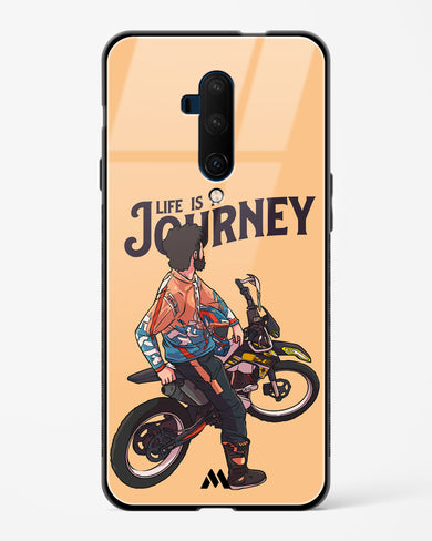 Life is a Journey Glass Case Phone Cover (OnePlus)