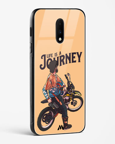 Life is a Journey Glass Case Phone Cover (OnePlus)