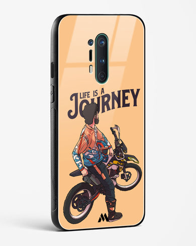 Life is a Journey Glass Case Phone Cover (OnePlus)