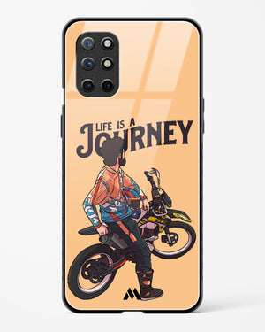 Life is a Journey Glass Case Phone Cover (OnePlus)