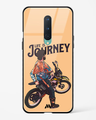 Life is a Journey Glass Case Phone Cover (OnePlus)