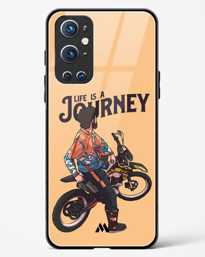 Life is a Journey Glass Case Phone Cover (OnePlus)