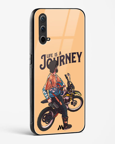 Life is a Journey Glass Case Phone Cover (OnePlus)