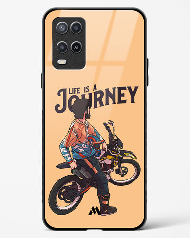 Life is a Journey Glass Case Phone Cover (Oppo)