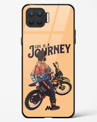 Life is a Journey Glass Case Phone Cover (Oppo)