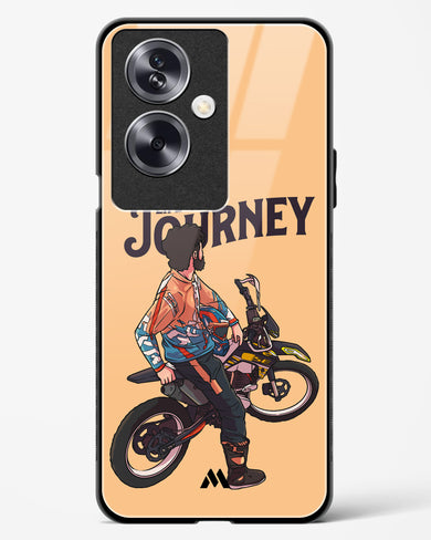 Life is a Journey Glass Case Phone Cover (Oppo)