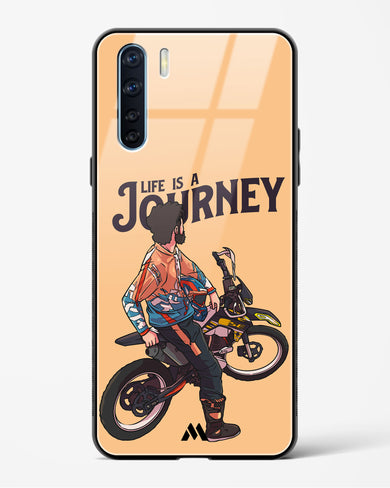 Life is a Journey Glass Case Phone Cover (Oppo)