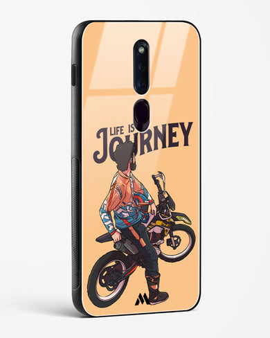 Life is a Journey Glass Case Phone Cover (Oppo)