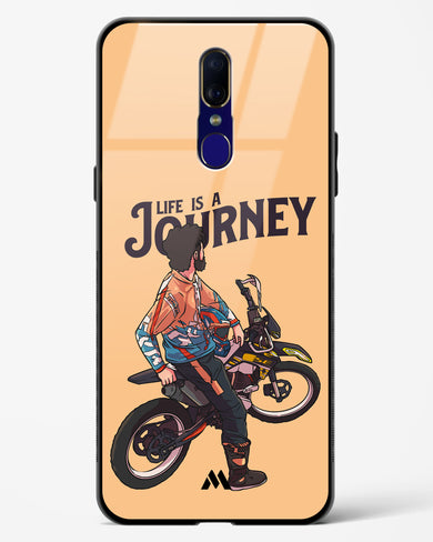 Life is a Journey Glass Case Phone Cover (Oppo)