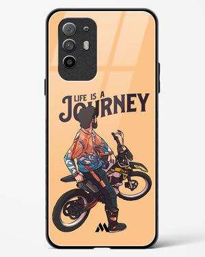 Life is a Journey Glass Case Phone Cover (Oppo)