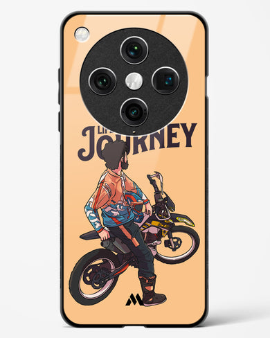 Life is a Journey Glass Case Phone Cover (Oppo)