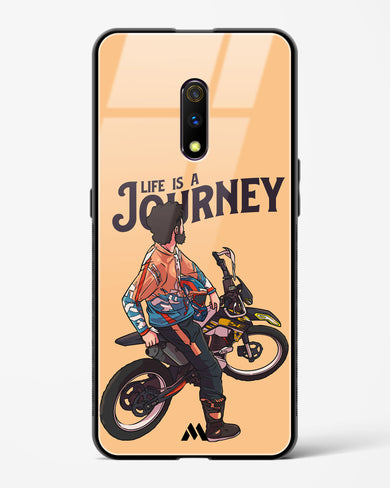 Life is a Journey Glass Case Phone Cover (Oppo)