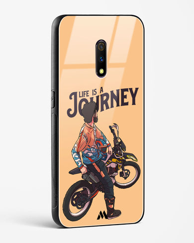 Life is a Journey Glass Case Phone Cover (Oppo)