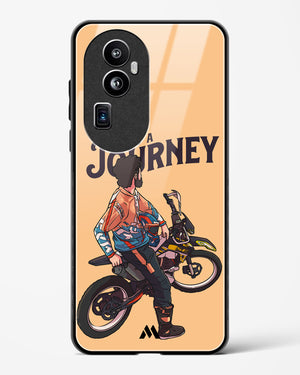 Life is a Journey Glass Case Phone Cover (Oppo)