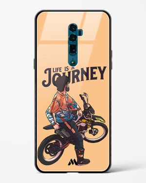 Life is a Journey Glass Case Phone Cover (Oppo)