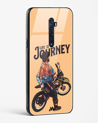 Life is a Journey Glass Case Phone Cover (Oppo)