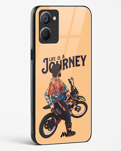 Life is a Journey Glass Case Phone Cover (Realme)